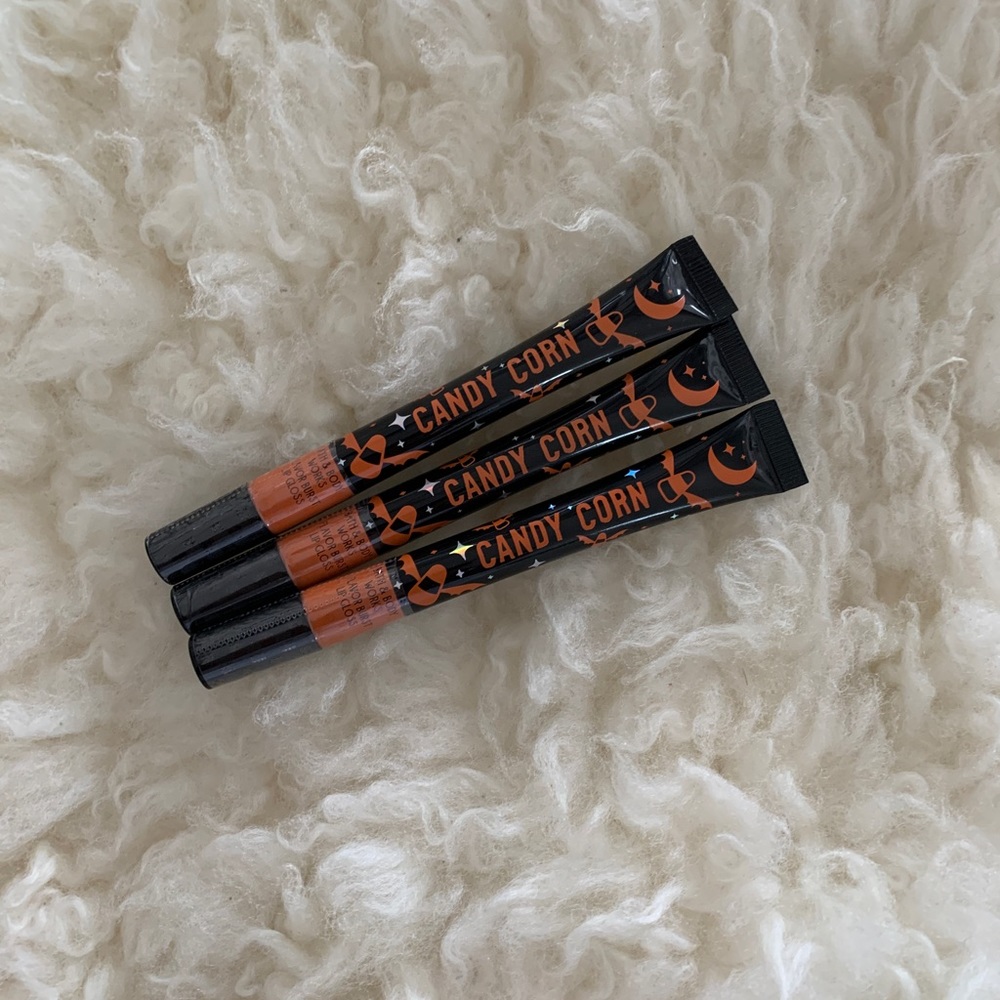 New BBW Halloween Candycorn Flavor Burst Lipglosses